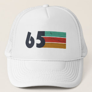 Born in 1965 vintage birthday party gift trucker hat