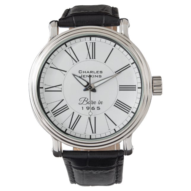 Born in 1965 - Year of Birth Watch (Front)