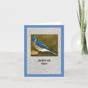 Born in 1969 Birthday fun facts Card