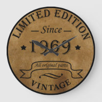 Born in 1969 classic rustic retro