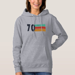 Born in 1970 vintage birthday gift hoodie