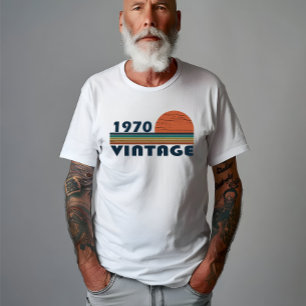 Born in 1970 vintage birthday gift T-Shirt