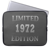 born in 1972 limited edition birthday