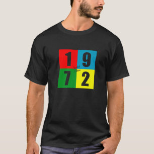 Born In 1972 Retro Vintage 50Th Limited Edition Bi T-Shirt