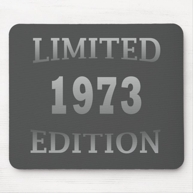 Born in 1973 birthday limited edition mouse pad (Front)