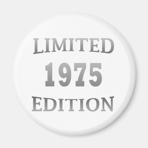 born in 1975 birthday party magnet
