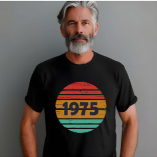 Born in 1975 vintage 50th birthday gift T-Shirt