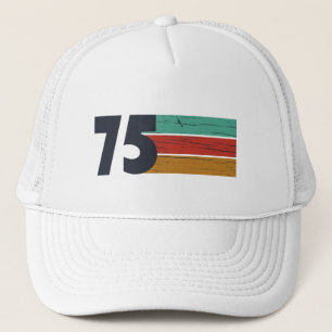 Born in 1975 vintage 50th birthday party trucker hat