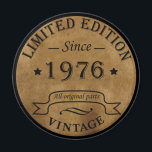 Born in 1976 vintage birthday magnet<br><div class="desc">You can add some originality to your wardrobe collection with this vintage classic birthday graphic design with awesome typography font lettering; It is a great gift for men, women, husbands, wife, girlfriend, and boyfriend who will love this one-of-a-kind artwork. The best and most fun holiday present for your happy birthday...</div>