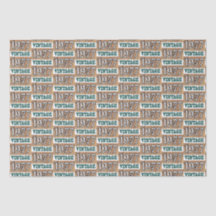 Born in 1977 tissue paper