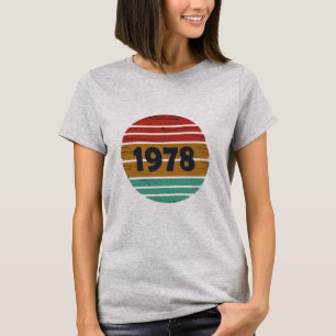 Born in 1978 vintage birthday gift T-Shirt