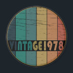 Born in 1978 vintage birthday magnet<br><div class="desc">You can add some originality to your wardrobe collection with this vintage classic birthday graphic design with awesome typography font lettering; It is a great gift for men, women, husbands, wife, girlfriend, and boyfriend who will love this one-of-a-kind artwork. The best and most fun holiday present for your happy birthday...</div>