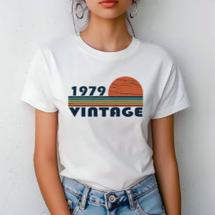 born in 1979 vintage birthday gift T-Shirt
