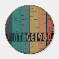 Born in 1980 vintage birthday