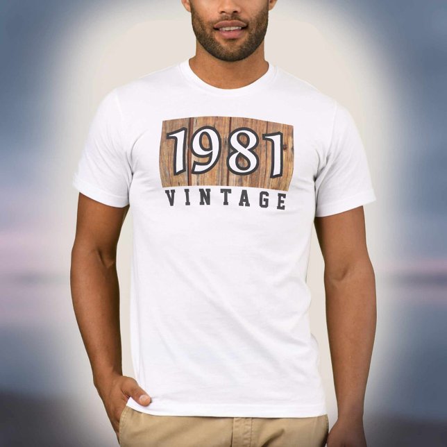 Born in 1981 T-Shirt (Creator Uploaded)