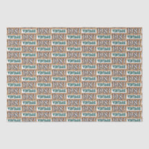 Born in 1981 tissue paper