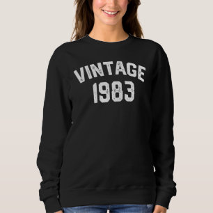 Born in 1983 40 Years Old Made in 1983 40th Birthd Sweatshirt