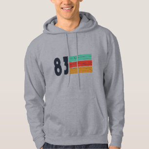 Born in 1983 vintage birthday gift hoodie