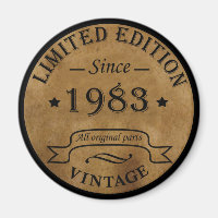 Born in 1983 vintage birthday gift