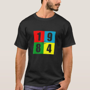 Born In 1984 Retro Vintage 38 Birthday T-Shirt