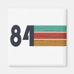 born in 1984 vintage 40th birthday gift magnet