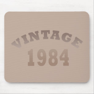 Born in 1984 vintage birthday mouse pad