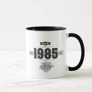 Born in 1985 (Dark&Lightgrey) Mug