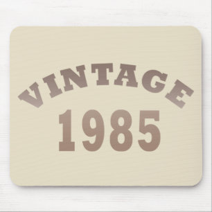 Born in 1985 Elegant Modern Vintage Birthday Gift Mouse Pad