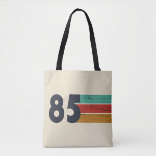 Born in 1985 vintage 40th birthday gift tote bag