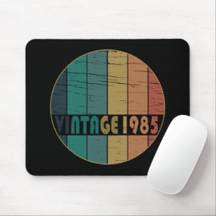 Born in 1985 vintage birthday gift mouse pad