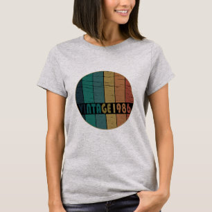 born in 1986 vintage birthday T-Shirt