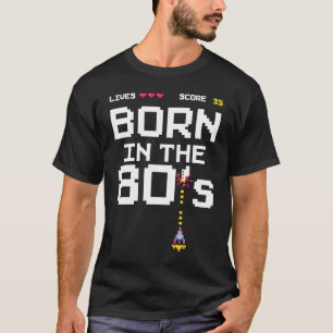 Born in 1988 Born in the 80's Retro 35th Birthday T-Shirt