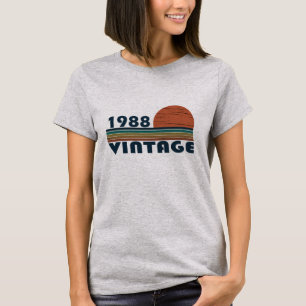 Born in 1988 vintage birthday gift T-Shirt