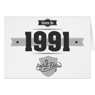 Born in 1991 (Dark&Lightgrey)