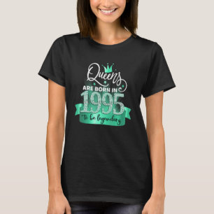 Born in 1995 I Black Turquoise Party Outfit & Acce T-Shirt