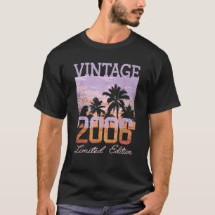 Born in 2006 Men Women 20 Years Old Limited T-Shirt