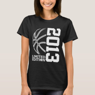 Born In 2013 Birthday Bysketbyll Limited Edition 2 T-Shirt