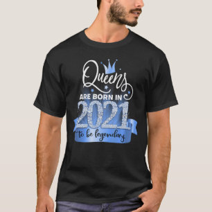 Born in 2021 I Festive Black Blue Party Outfit & A T-Shirt