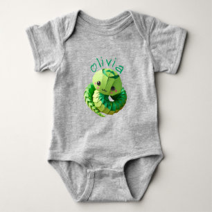 Born in Chinese New Year of The Snake name BB Baby Bodysuit