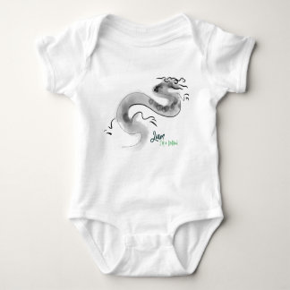 Born in Dragon Year 2024 Original personalised BBs Baby Bodysuit
