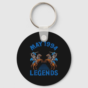 Born in may 1994 the birth of legends 32 years old key ring