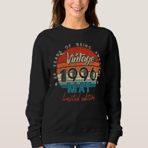 Born In May 1996 26 Birthday  26 Year Old Sweatshirt