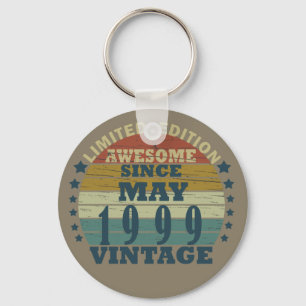 Born in may 1999 classic sunset key ring