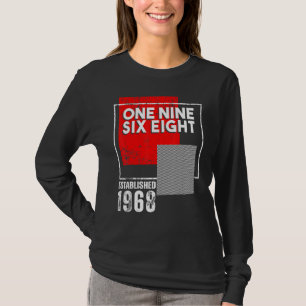 Born in or Vintage 1968 for Men Women T-Shirt
