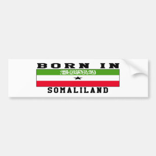 Born In Somaliland Bumper Sticker