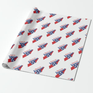 Born in Tennessee Wrapping Paper