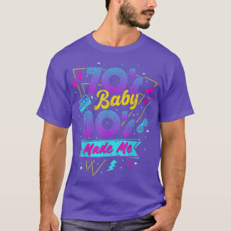 Born in the 70s But the 80s Raised me 80s Costume  T-Shirt