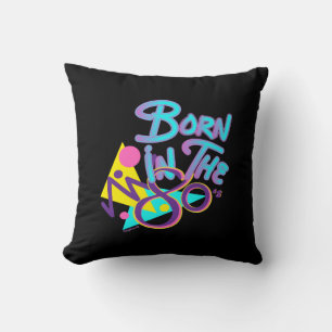 Born in the 80s, Stylish Art Age, Throw Pillow
