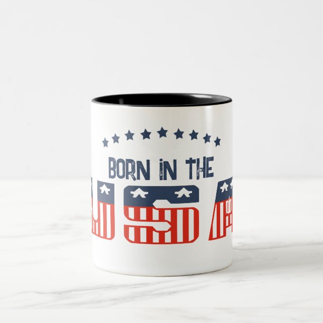 Born in the USA Patriotic Mug (Center)