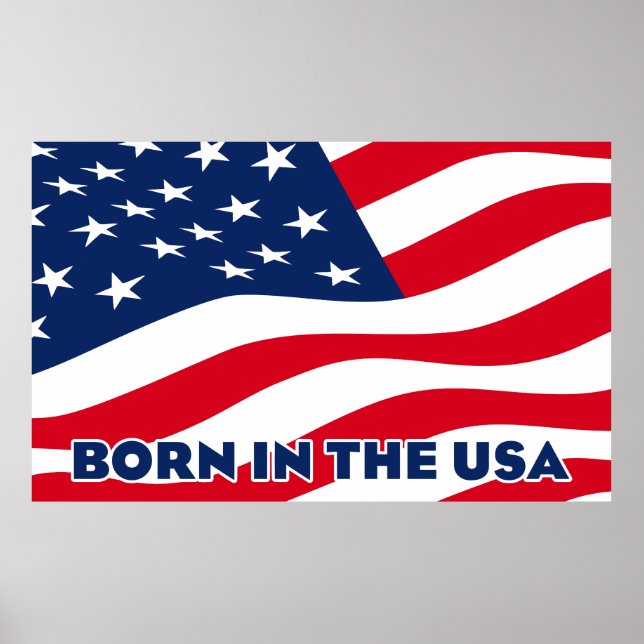 Born in the USA Poster (Front)
